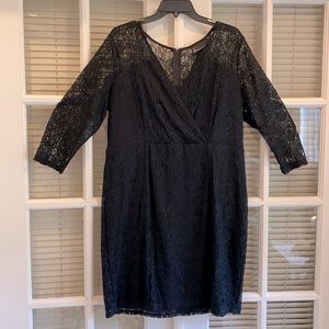 Lane Bryant Lace Cocktail Dress, Size 18
